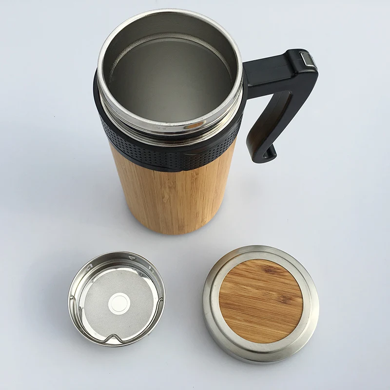 

luxury bamboo business water cup water mug