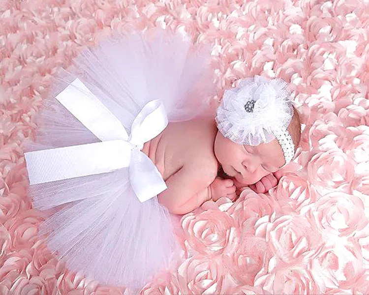 

Детская одежда для фотосъемки головной убор Тюлевая юбка для фотосъемки новорожденных ребенок месяц 100 день фото реквизит платье