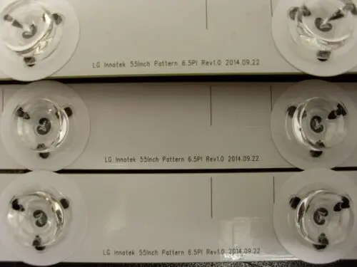 Светодиодная лента с подсветкой 9lamp для Lg lnnotek 55inch pattern TV 6.5PI Rev1.0 RIGHT LEFT Panasonic TX-55CX680B