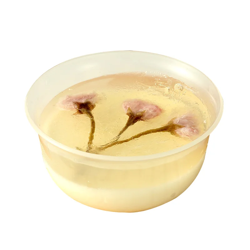 

50pcs Roasted translucent ice cream bowl disposable pudding cup high temperature jelly dessert decor cup kitchen accessories