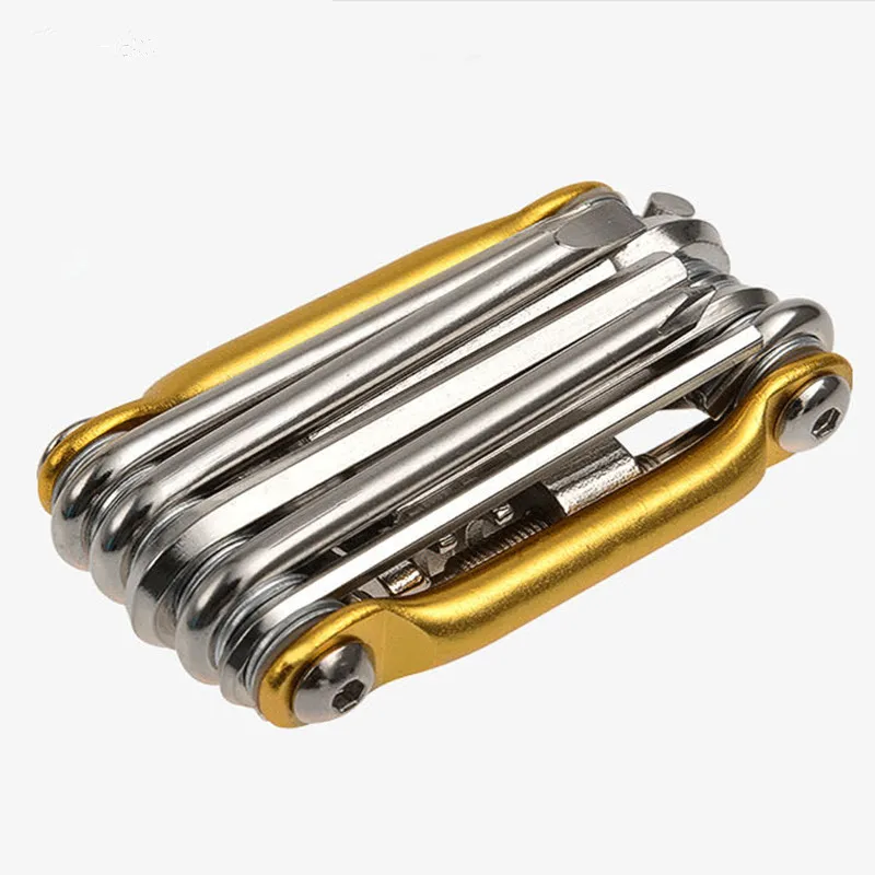 11 в 1 Портативный Многофункциональный велосипед инструменты для ремонта