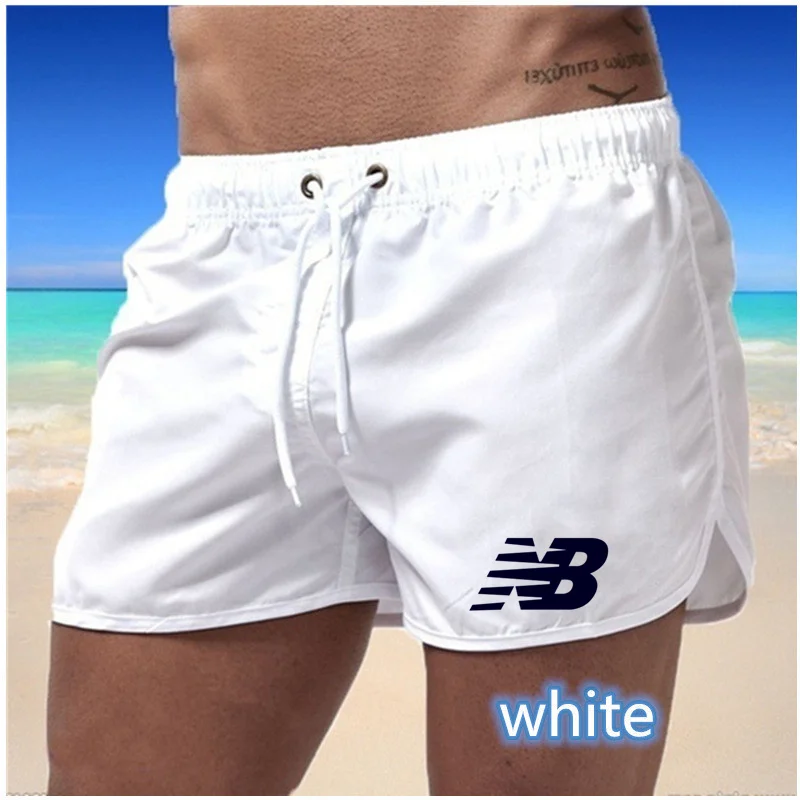 

2021 fashion brand men's fitness sports beach summer new style men's printed drawstring shorts men's comfortable beach pants
