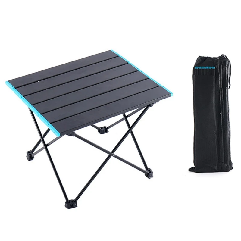 

Portable Outdoor Picnic Folding Table Super Light Aluminum Alloy Fishing Table Camping Table Chair Self Driving Picnic Table -
