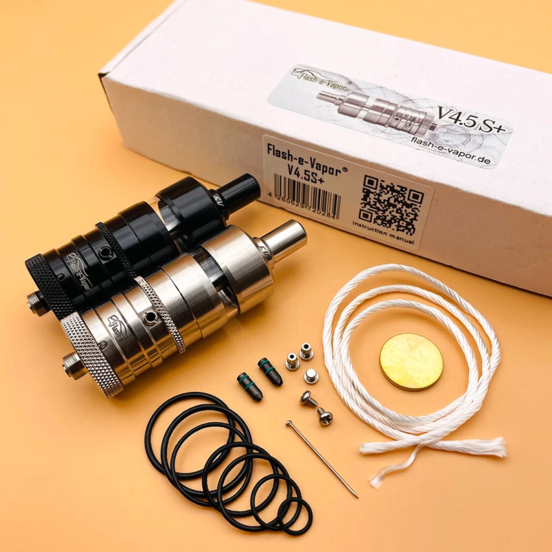 YFTK Flash e Vapor V4 5S + RTA MTL атомайзер 316ss 23 мм 4 5 мл перестраиваемый резервуар для