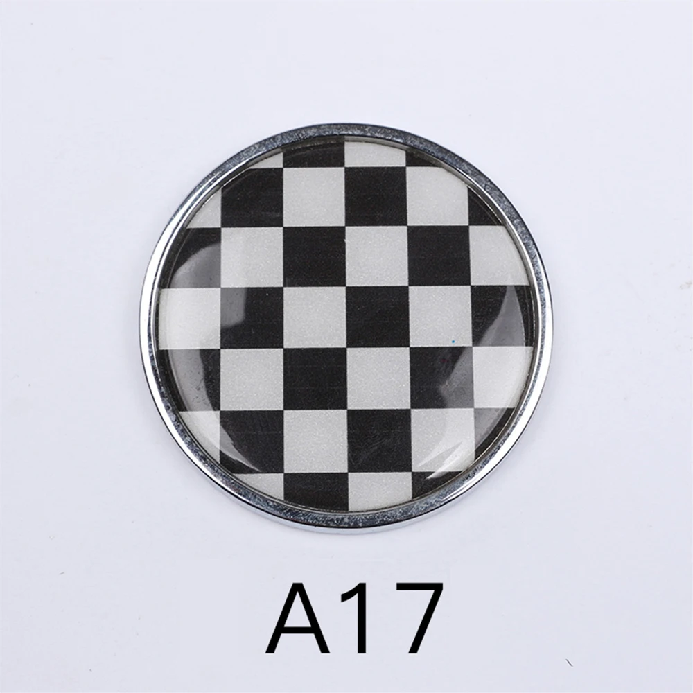 

Металлическая передняя крышка капота Передняя решетка эмблема значок крышка наклейка отделка наклейка для всех серий Mini Cooper F/R автомобильн...