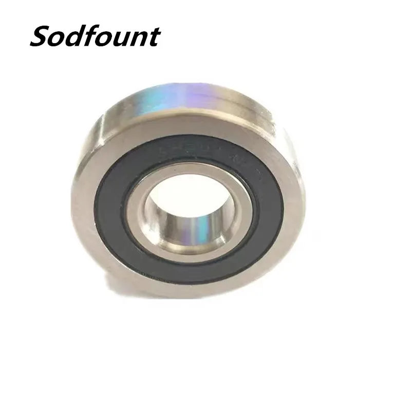 

1pcs Thin-walled deep groove ball 16001-2RS rubber cover bearing 16001RS size 12*28*7mm