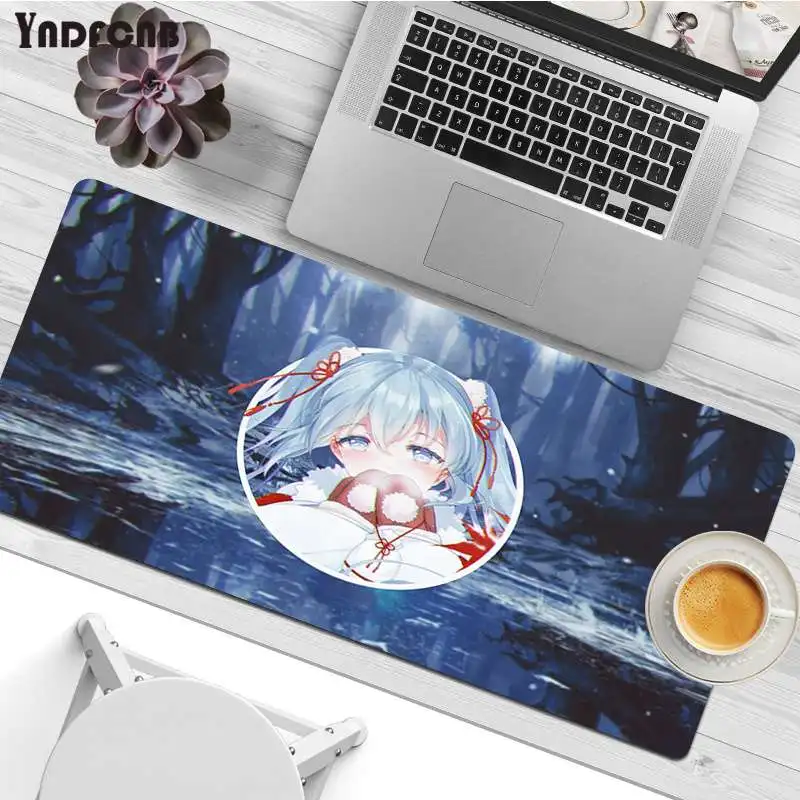 

Kotoko Iwanaga Kyokou Suiri Keyboards Mat Rubber Gaming mousepad Desk Mat Size for large Edge Locking Gameing CS GO