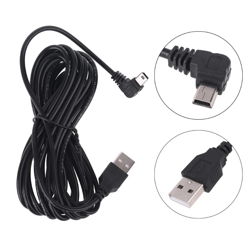 Кабель питания Mini USB Micro 3 5 м В/2 А для автомобилей видеорегистраторов | Электроника
