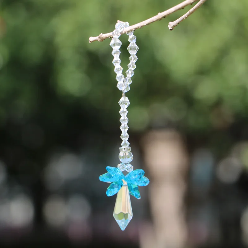 Подвесной Хрустальный Ангел ручной работы в стиле озера 1 шт. Ловец Солнца Призма