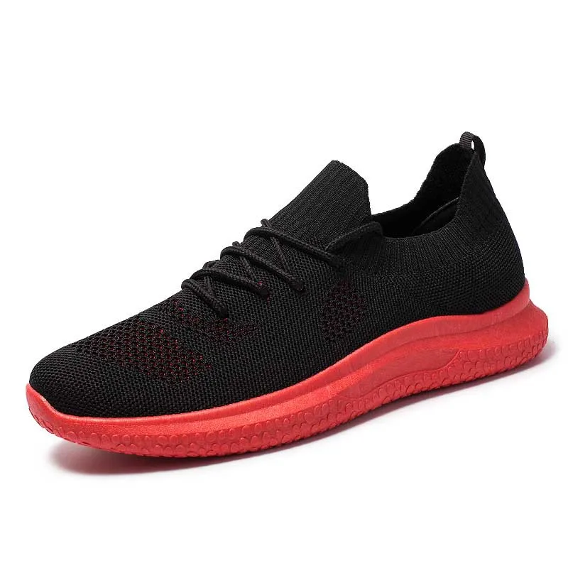 

2019 Men Summer Walking Shoes Lace-up Breathable chaussure homme Top Quality casual shoes men