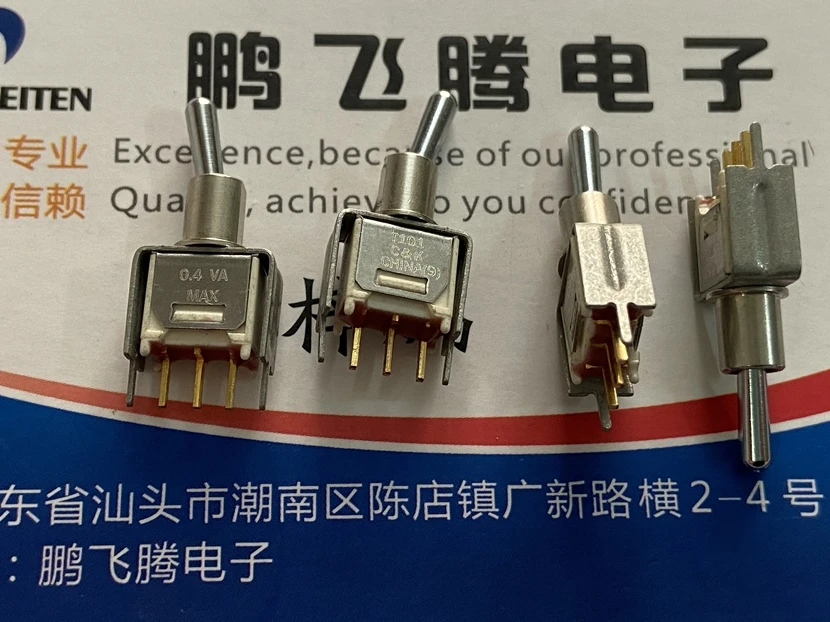 Оригинальный Новый миниатюрный тумблер 100% T101LH9V3BE 3pin 2 переключателя передач с