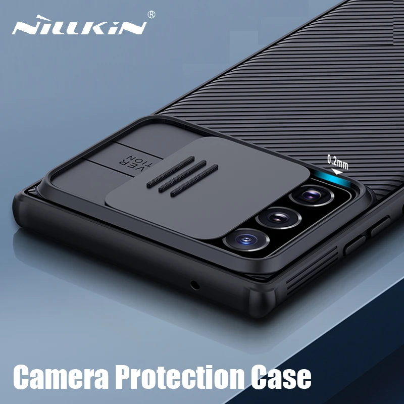 

NILLKIN Camera Protector Case for Samsung galaxy Note 20 Ultra 5G case Hard Back CamShield cases coque for Samsung Note 20 cover