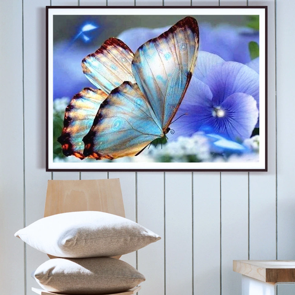 AZQSD взрослых Краски Раскраска по номерам на холсте Наборы обувь с украшениями в