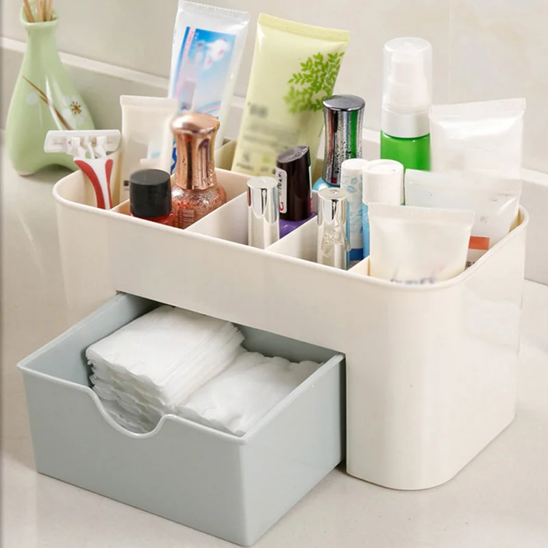 

Makeup Organizer Box Cosmetics Storage Container Acrylic Lipstick Holder Jewelry Organizer Sundries Case Nail Polish Organizer