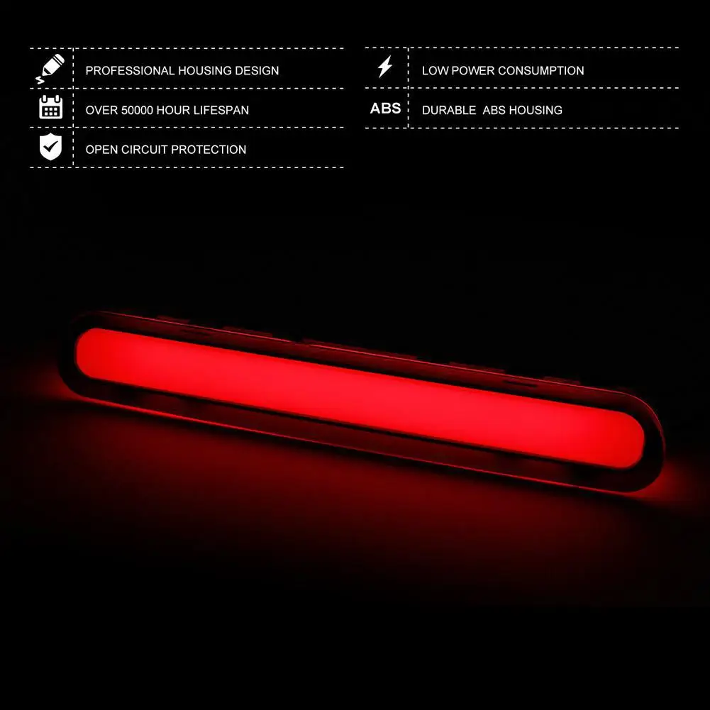 Автомобильный светодиодный задний стоп светильник сигнал для Toyota Hilux VIGO 2015 2017