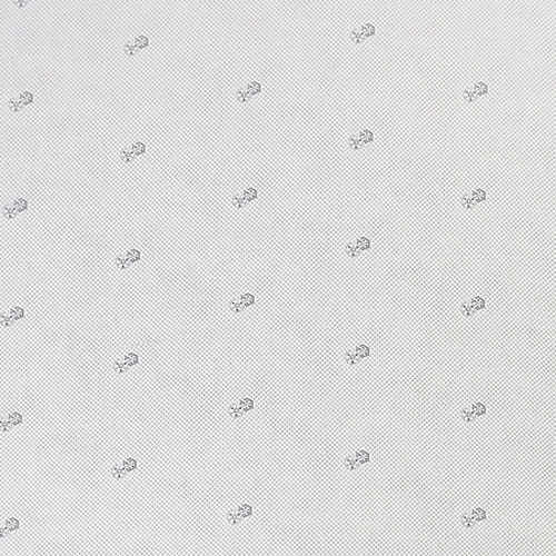 Мини узор в горошек на белом шелковом крепе из шелковой ткани SCDC1037|Ткань| |