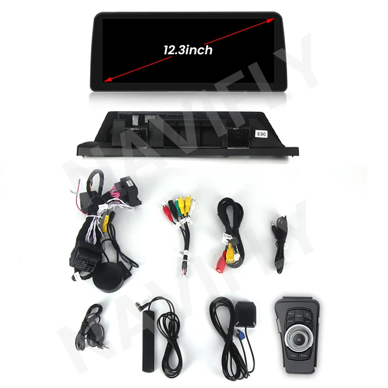 NaviFly 12 3 дюйма IPS экран Android 10 автомобильный мультимедийный плеер навигация для BMW