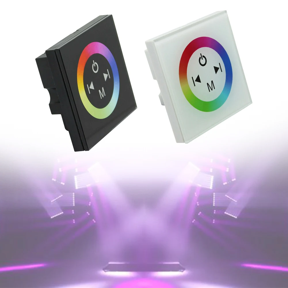 Интеллектуальная многоцветная Сенсорная панель RGB контроллер Регулируемый