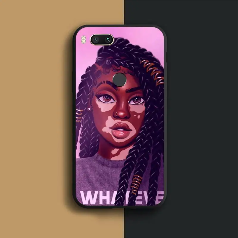 

Black girl Phone Case For Xiaomi Redmi note 8 9 pro 7 8T 9A 9S K20
