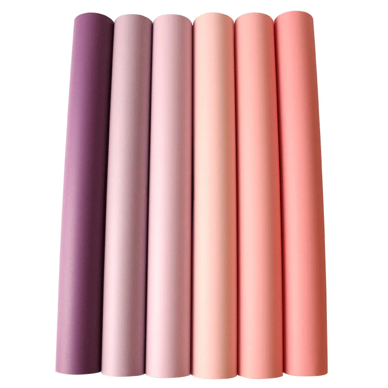 

[Waterproof and antifouling] Light pink hot pink rose pink wallpaper modern simple non-woven princess room wallpaper plain wild