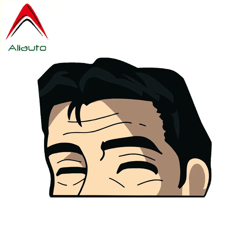 

Personality Car Sticker Peeker Fine Decal Fashion Scratch-proof PVC Car Wrap Laptop Decal Waterproof 15cmX14cm