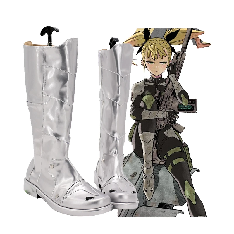 

Черные ботинки для косплея аниме агиро Мина, изготовленные на заказ, любого размера, аксессуары для Хэллоуина, карнавала