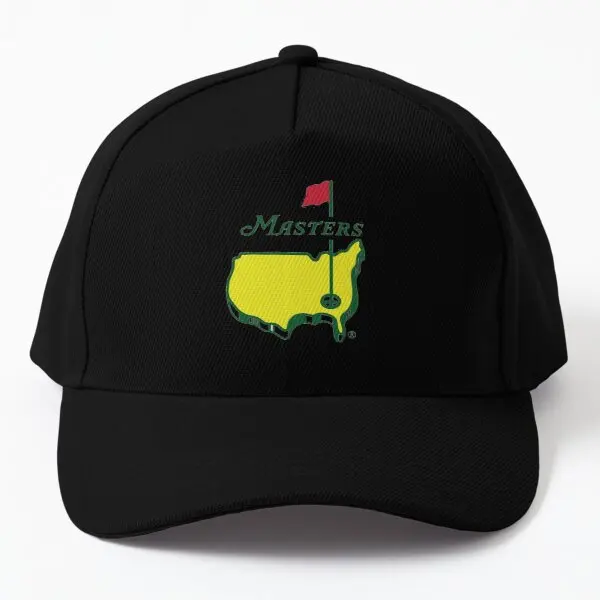 Бейсболка Masters Golf Pga Весенняя Кепка Черная Повседневная однотонная шапка для