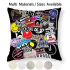 Ibiza Legends-легендарный Чехол на подушку в виде клуба, Наволочка на подушку, хлопковый льняной чехол Dc10, неисправный чехол с орнаментом в виде амнезии, рая, блестящий