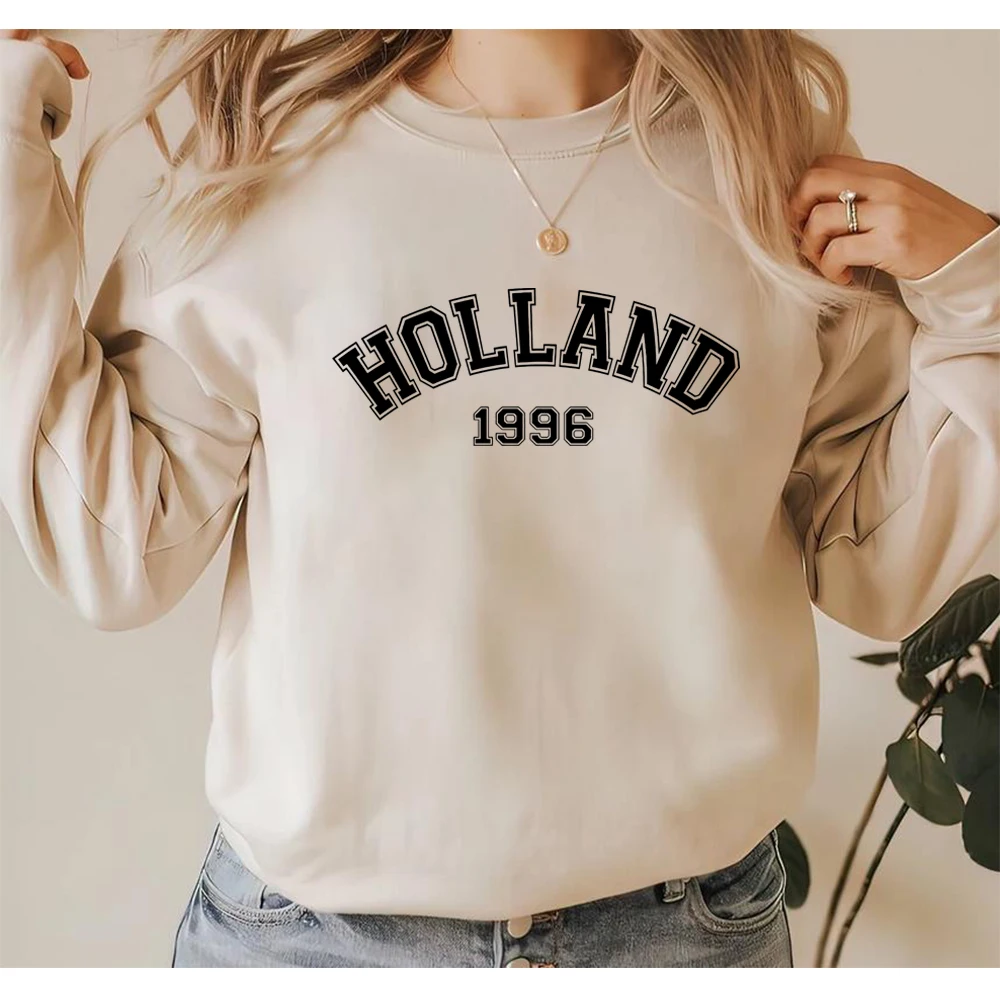 Holland 1996 Sweatshirt Tom Holland Graphic Sweatshirt Vintage 90s Sweatshirt Unisex Autumn Winter Casual Pullovers Hoodies