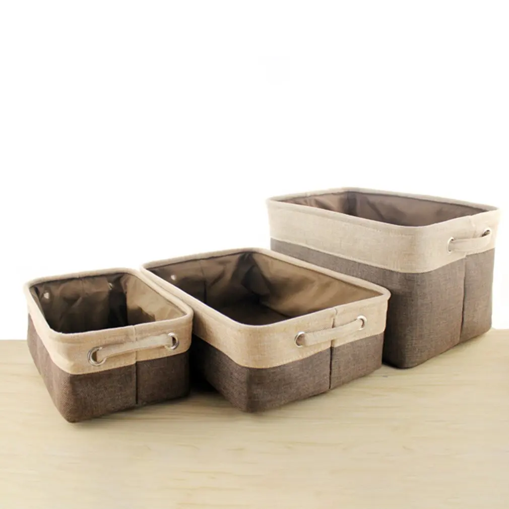 

Foldable Dirty Clothes Hamper Large Sundries Basket Cosmetics Storage Bag Toy Storage Buckets Snacks Basket