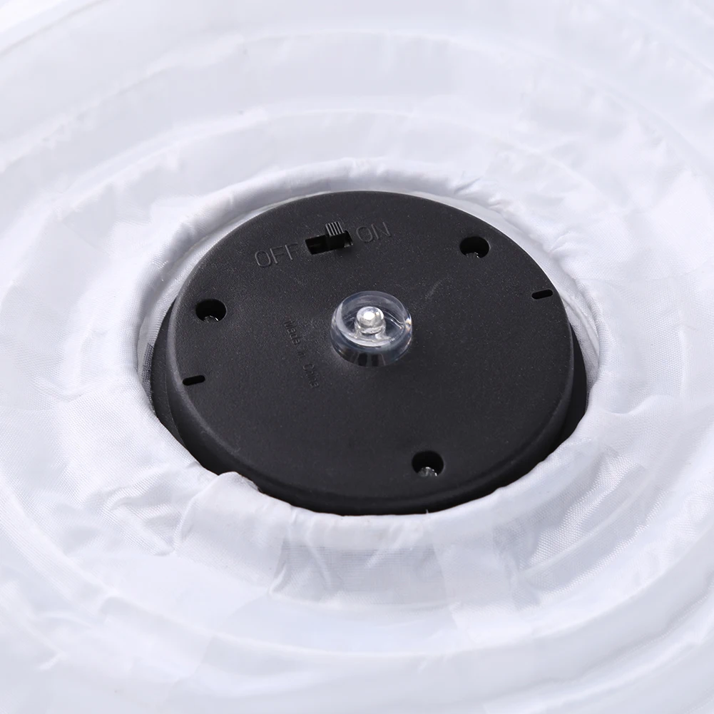 

10in Festival Hanging Chinese Lantern Lights Decoration Waterproof LED Solar Cloth Chinese Lantern Hanging Lamp for Garden