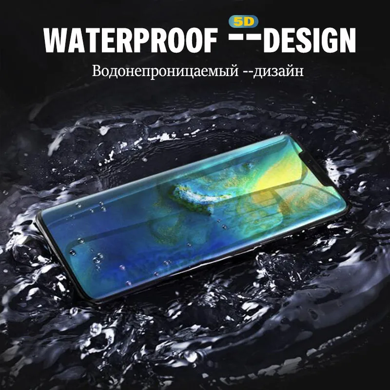 5D Полное покрытие экрана протектор стекло для huawei mate 20 Pro 10 Lite P Smart закаленное стекло для 9D huawei P30 Lite P20 Pro