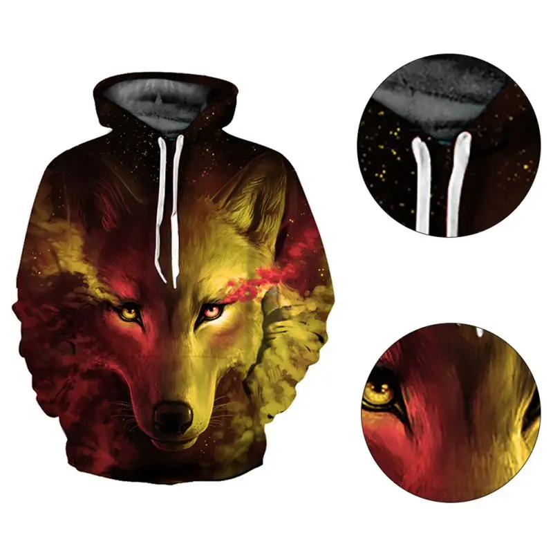 2020 мужские/женские парные уютные толстовки с капюшоном 3D и воротником принтом Milk