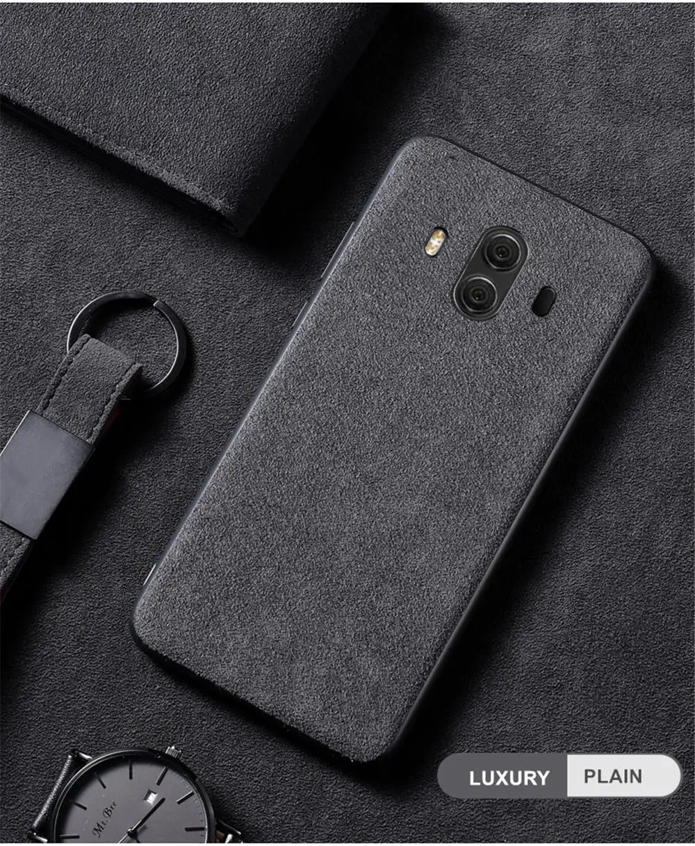 Luxury Suede Fur Leather Phoen Case For OnePlus 5 5T 6 6T 7 Pro Shockproof Batman Soft Back Cover for One Plus 6T 5T Coque Capa