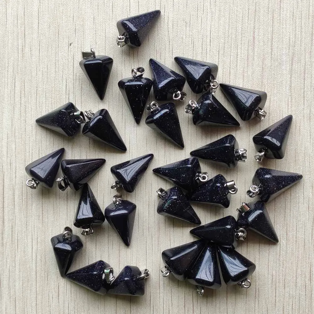 24 шт./партия подвески в виде пирамиды