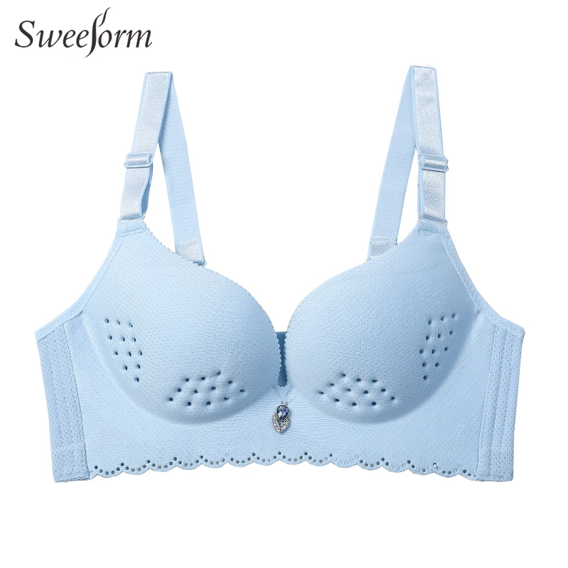 Sweeform дышащие бесшовные бюстгальтеры для женщин нижнее белье BH сексуальное пуш ап