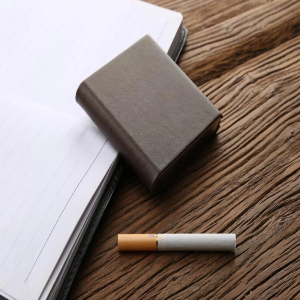 Высококачественный кожаный чехол для сигарет Мужской подарочный деловой