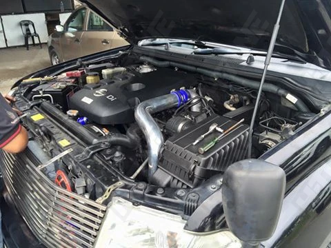 H-TUNE турбо дизель прямой Болт комплекты трубопроводов интеркулера для Navara D40 2.5L