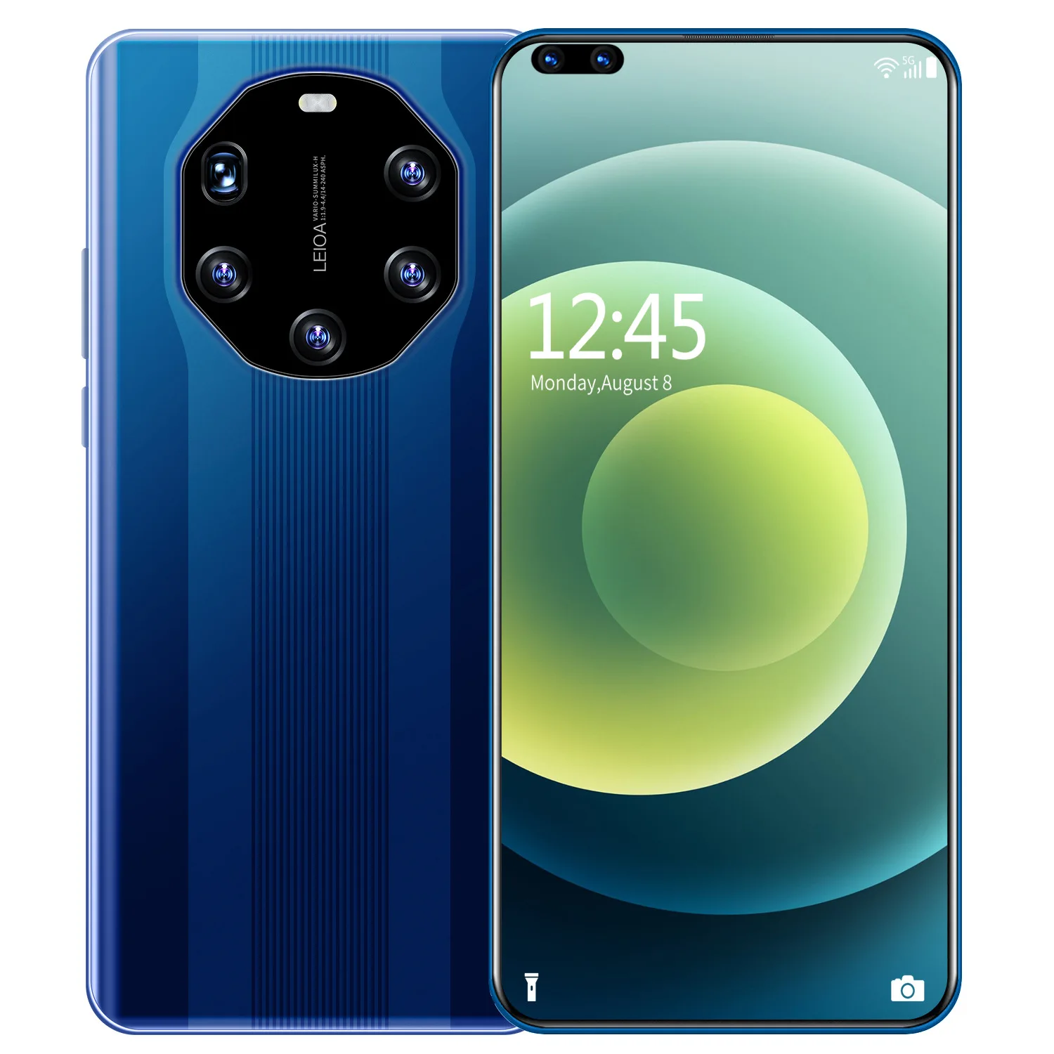 

Global Version Mate40 Pros+ 7.2-inch Smartphone HD Full Screen Android10 12+512GB 5800mAh 16+32MP Face ID 5G Network MobilePhone