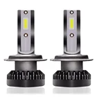 FUXUAN H1 светодиодный H7 H4 H11 туман светильник 9006 9005 HB4 HB3 6000 К автомобильный светильник 9012 HIR2 12V светодиодный автомобильные передние фары светильник s Энергосберегающая лампочка