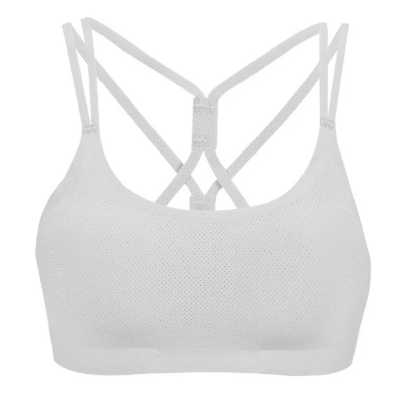 Спортивный бюстгальтер для йоги с перекрестными ремешками женский спортивный
