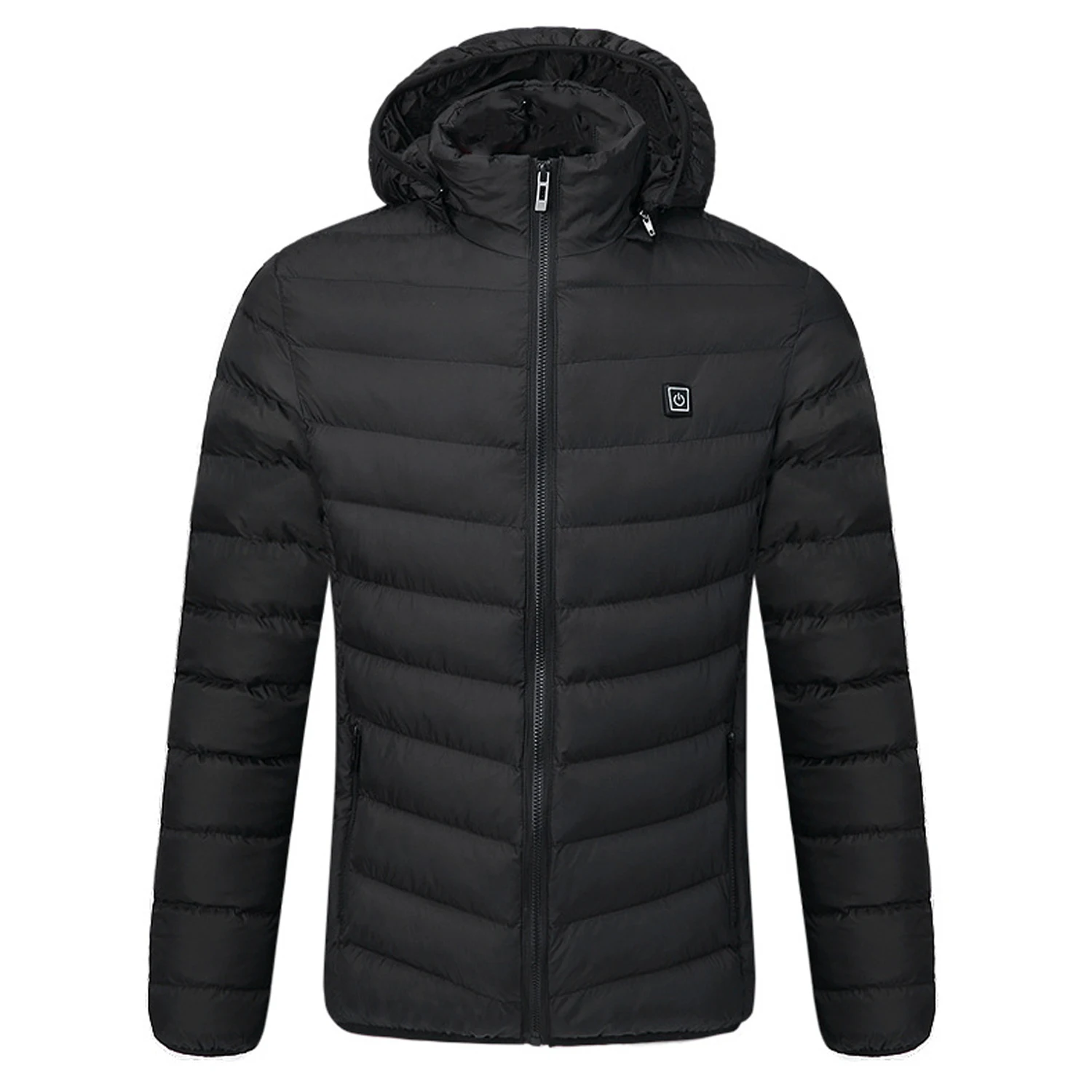 Unisex Outdoor USB Heating Coat Jacket Winter Flexible Electric Thermal Clothing Long Sleeves Fishing Hiking Warm Clothes | Спорт и