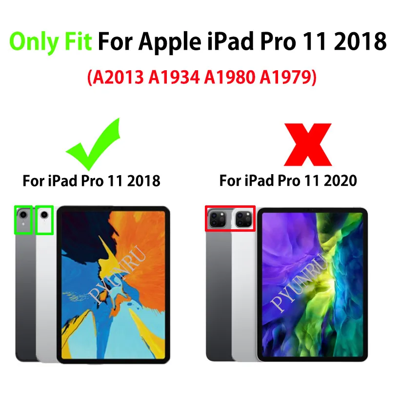 Чехол для iPad Pro 11 2018 дюймов модный силиконовый чехол с животными из искусственной