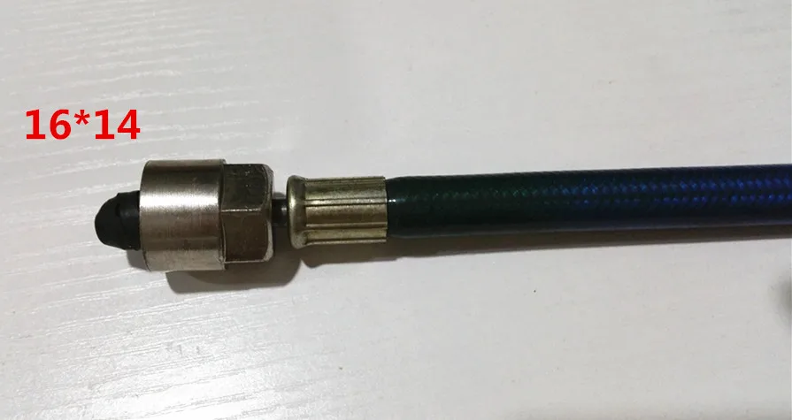 Дизельная труба высокого давления устойчивая к давлению 2500 бар длиной 45 см для