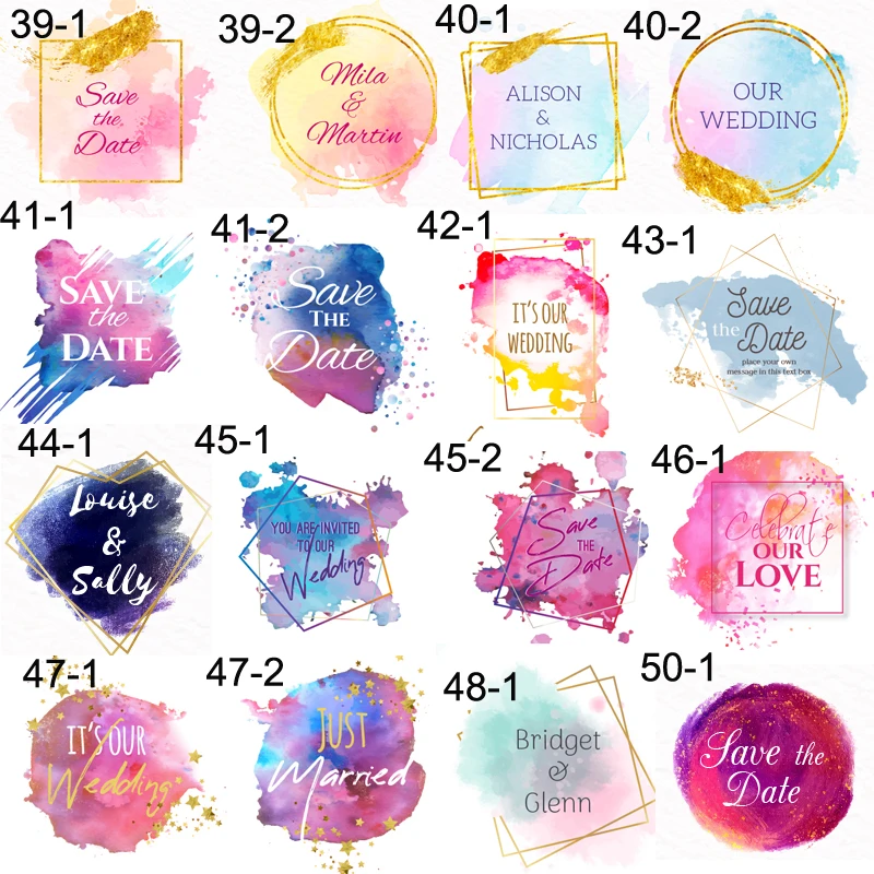 30 шт. персонализированный брелок для свадьбы с именем и датой зеркалом свадебные