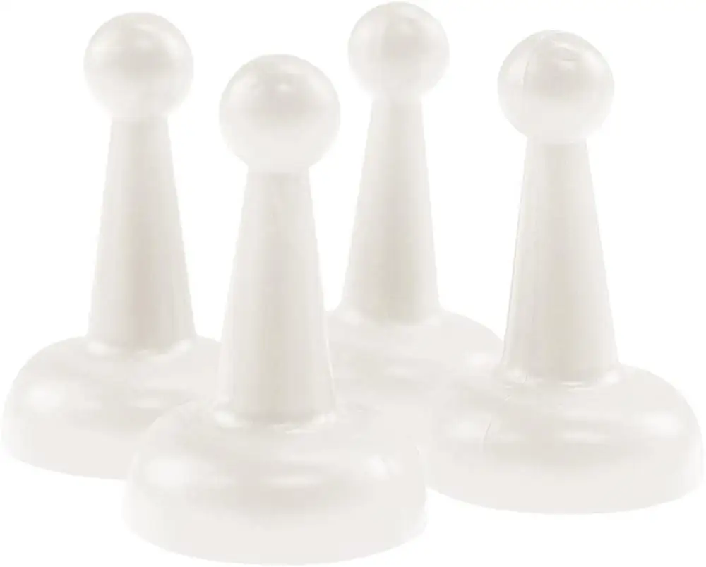

Assorted 1" Inch Multi-Color Pawns Pieces for Board Games, Component, Tabletop Markers,Arts & Crafts (24 PCS)