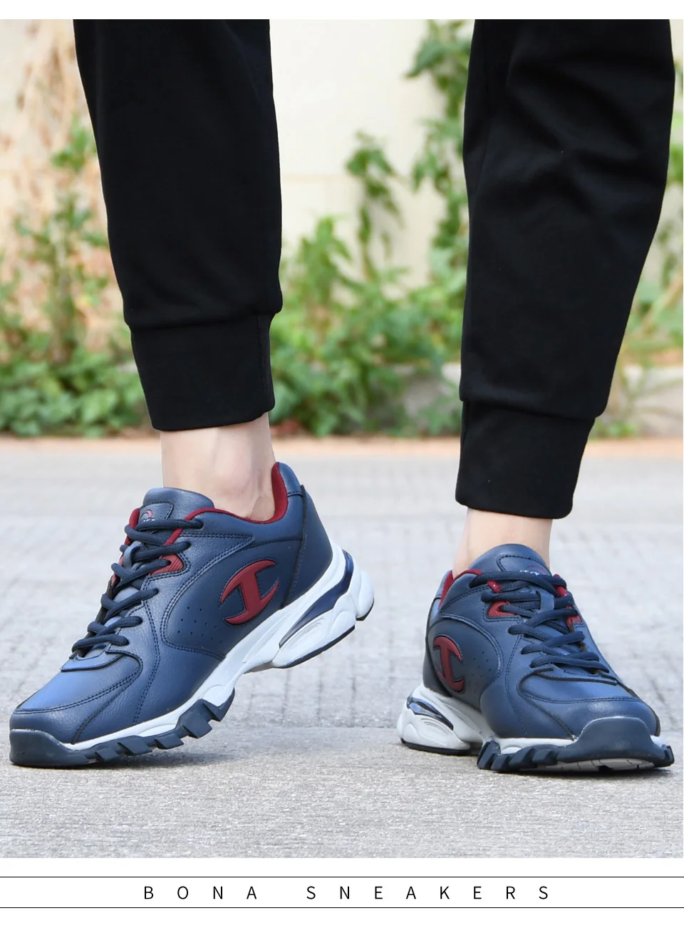 BONA/ Новые популярные спортивные ботинки мужские кроссовки Zapatos Corrientes De Verano chaussure homme Marque Zapatos De Mujer, модные
