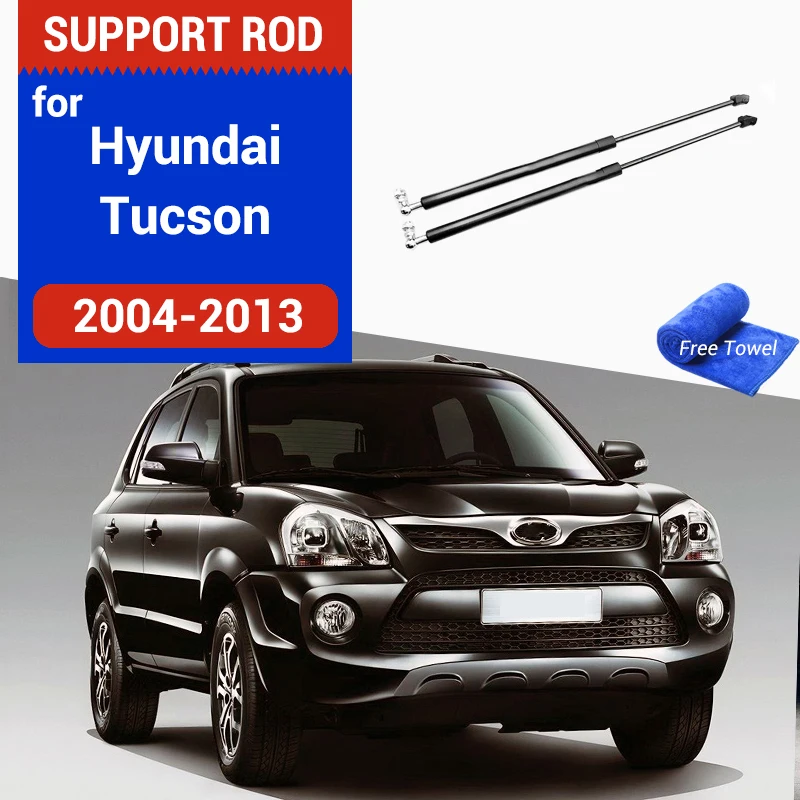 

For Hyundai Tucson JM 2004-2009 Car Refit Front Bonnet Cover Lifting Support Spring Gas Shock Strut bars Hydraulic rod Styling