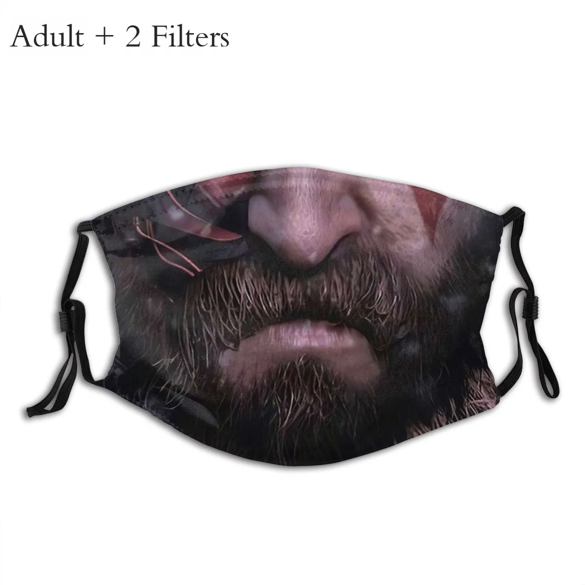 

God of War Greek Mythology Kratos Athena's Blades Game Mascarilla Masque Facial Mask Kratos Fashion Mouth Mask With Filters