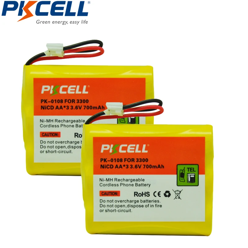 8 упаковок 80 5071 00 AA 800mAh 3 6 V PK 0022 Аккумуляторный NI CD аккумулятор для телефона с